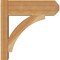 Ekena Millwork Thorton Rough Sawn Craftsman Outlooker, Western Red Cedar, 6"W x 16"D x 16"H OUT06X16X16THR04RWR - alternate 2